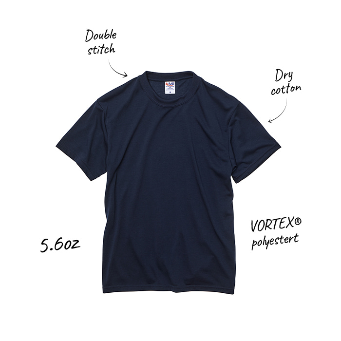 [5660-01] 5.6oz 드라이 코튼 터치 티셔츠